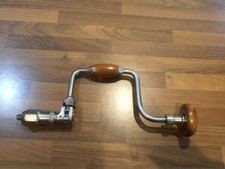 Vintage  SSP ( Sheffield Steel Products Ltd ) Carpenters 10" Ratchet Bit Brace