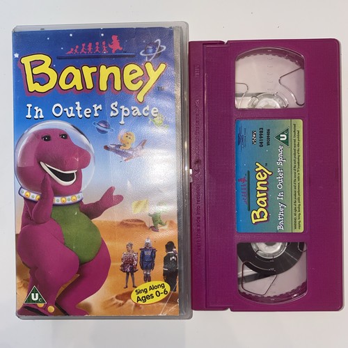 Barney outer space vhs - barney,
