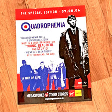 QUADROPHENIA SPECIAL EDITION original 2006 magazine promo advert artwork MOD