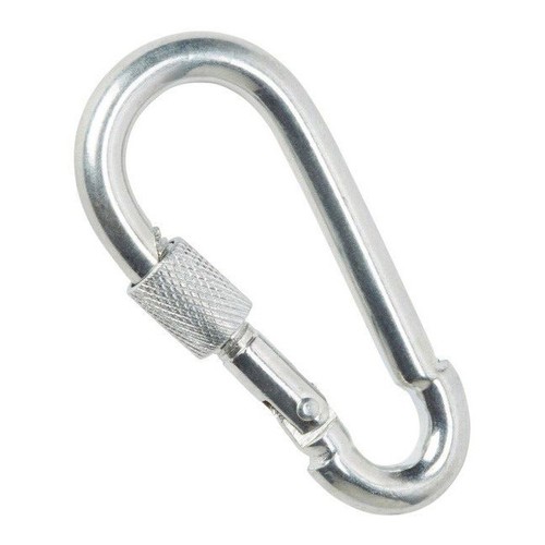 Locking carabiner clip - carabiner,