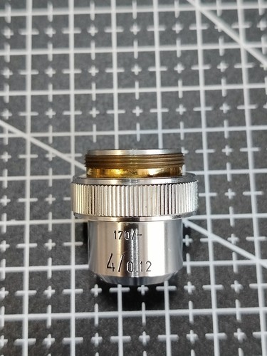 Leitz microscope lens 12 - lens, 0.12