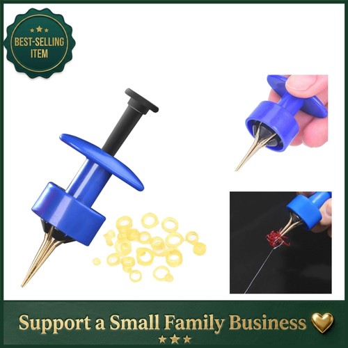 Pellet bait bander with micro - bander,