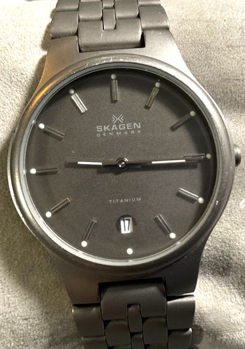 Skagen titanium 34mm unisex - ,