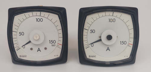 Pair crompton instruments 150a - crompton,