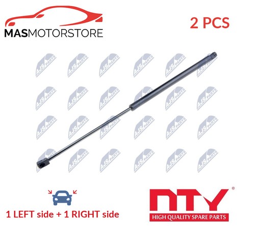 Tailgate boot struts - struts, set