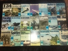 Weapons Books 1-21 Purnell's History of Second World War WW2 military history