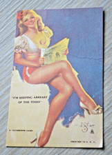 Mutoscope Zoe Mozert Pin-up postcard 1950s