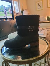 UGG® AUSTRALIA BLAYRE III WATERPROOF LEATHER BIKER BOOTS UK 7 EU 40 US 9 RRP£195