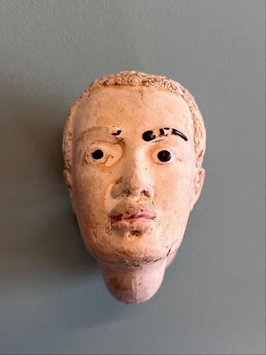 Victorian clay pipe head - victorian,