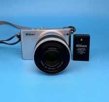 Nikon 1 J3 14.0mp Mirrorless Digital Camera With 30-110mm Lens, Silver - Tested