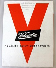 VELOCETTE Range Motorcycle