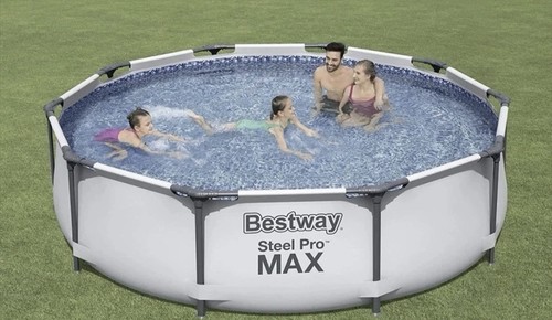 Bestway steel pro max - steel, round