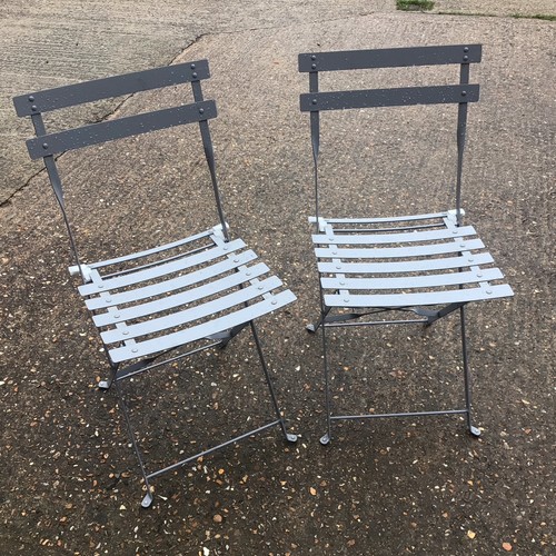 Pair grey metal - 1,