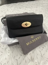 Mulberry Black Leather