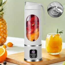 Portable 450ML USB Rechargeable Juicer Cup Electric Mixer Blender Smoothie Maker
