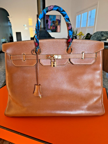 Hermes birkin bag gold - birkin, 40