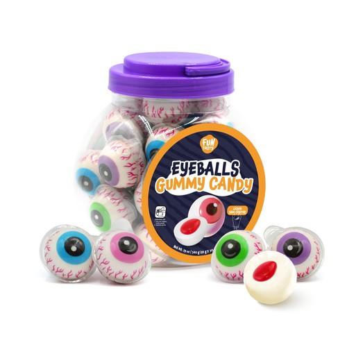 Eyeballs gummy candy - eyeballs, 19