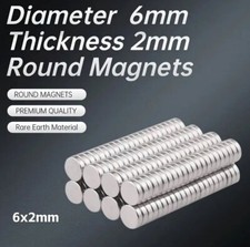 Strong Neodymium Magnets 6X2MM