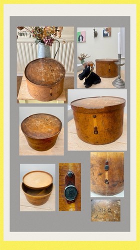 Antique vintage wooden hat - antique, /vintage