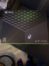 Microsoft Xbox Series x 1TB Black Video Game Console Spares or Repair