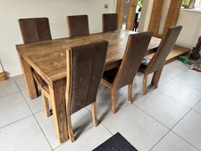 John Lewis Batamba Solid Sheesham Table & 6 Chairs £1,545