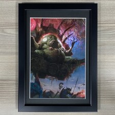 SLANN FRAMED ART SERAPHON