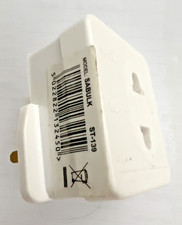 New Shaver Plug Power Adaptor 2 Pin To UK 3 Pin Converter White