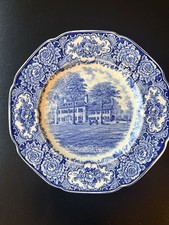 Crown Ducal Washington Bicentenary Memorial Plate - Headquarters Morristown NJ