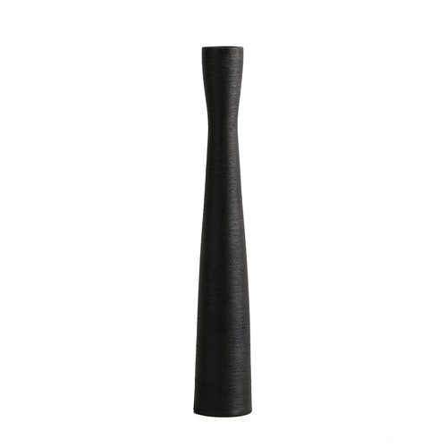 Aetvrni black floor vase - black, 20