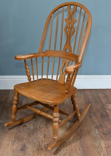 Windsor rocking chair - chair, hand