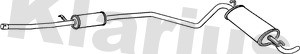 Klarius ft598h rear exhaust - klarius,