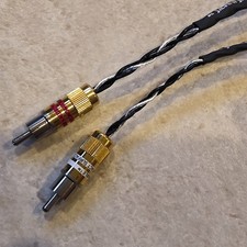 Kimber Kable Silver Streak - 0.5m  RCA analogue audio interconnects