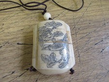 ANTIQUE JAPANESE INRO, CARVED