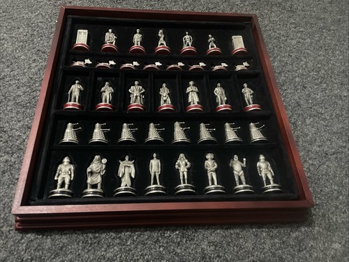 Doctor who pewter chess - doctor,