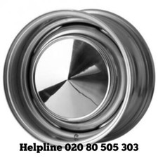 Hillman Imp 6x13 Classic Smoothie wheel x4 New / Silver