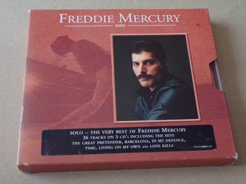 Freddie mercury solo 3cd - mercury, –