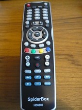 Spiderbox 6000 remote control - spiderbox,