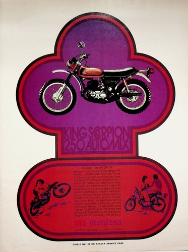 1973 montesa king scorpion - 1973,