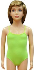 GIRL'S & LADIES COTTON CAMISOLE LEOTARDS BODYSUITS DANCE/GYM/BALLET SPORT (3315)