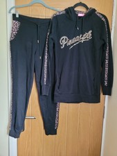 Pineapple tracksuit leopard print details xs top s trousers loungewear #P1