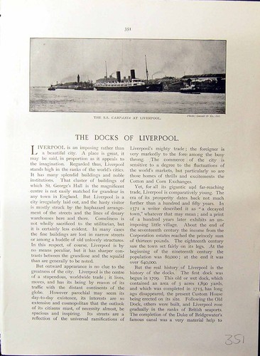 Old liverpool docks ship - liverpool,