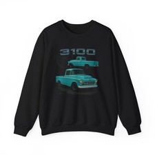 1956 Chevy 3100 Aqua Crewneck
