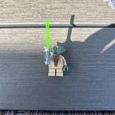 Lego Clone Wars Jedi Master Yoda , With Lightsaber