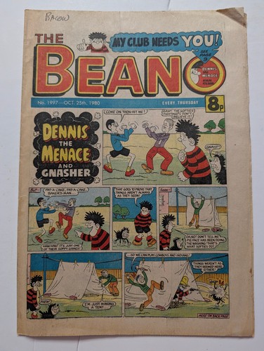 Beano comic 1997 october - no, 1997,