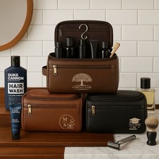 Personalized Mens Toiletry Bag