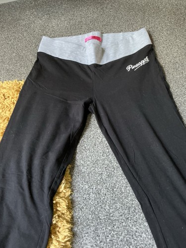 Black pineapple joggers wide - black,