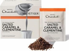 Hotel Chocolat - Salted Caramel & Clementine Hot Chocolate Sachets