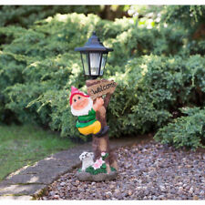 Solar Powered Gnome Led Lamp