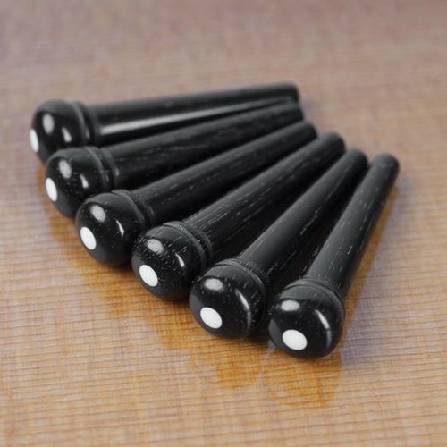 Acoustic guitar bridge - acoustic, pins