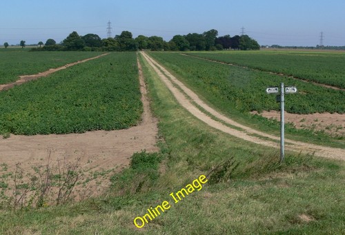 Photo 6x4 farm track - farm,